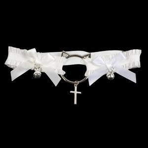 แหวนขากระดิ่งแมว สไตล์ญี่ปุ่น ดีไซน์โบว์ บุคลิกภาพ พังค์ ข้ามต้นขา เครื่องประดับสำหรับผู้หญิง เครื่องประดับ