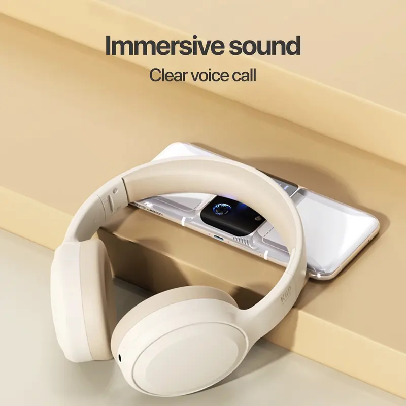 [FREE STICKER] KiiP Wireless TH30 Headphone Bluetooth Earphone Headset Komputer Laptop Earphones  Headphones 2