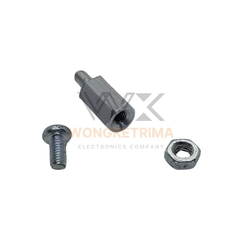 SPACER PCB TINGGI 1 CM SPICER KAKI PCB UKURAN 1 CM BAUT M3 PER SET 4