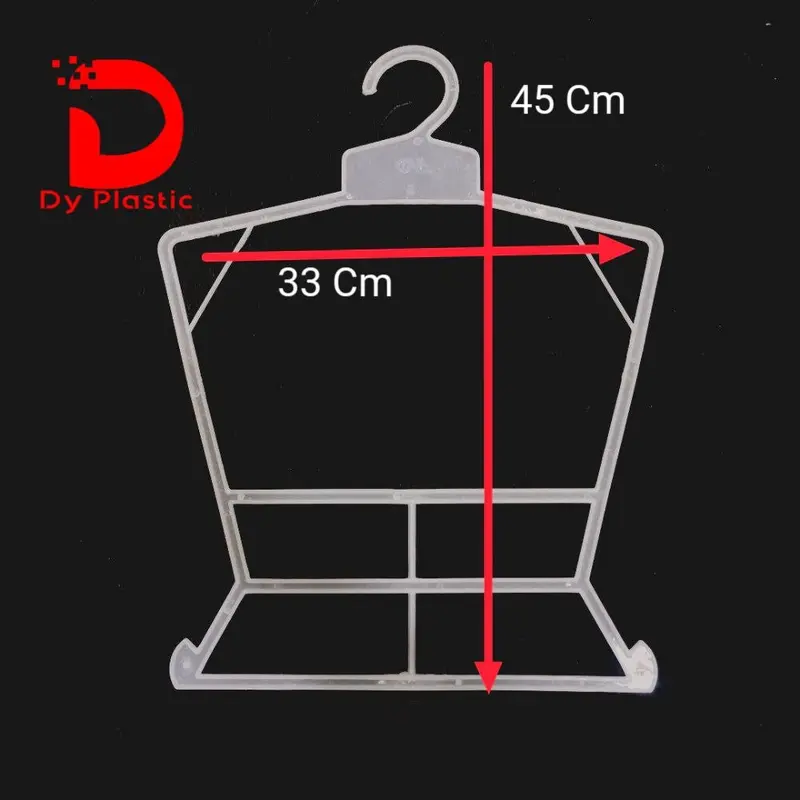Hanger Layang Setelan Anak Ukuran M Putih ( 1 Lusin) 0
