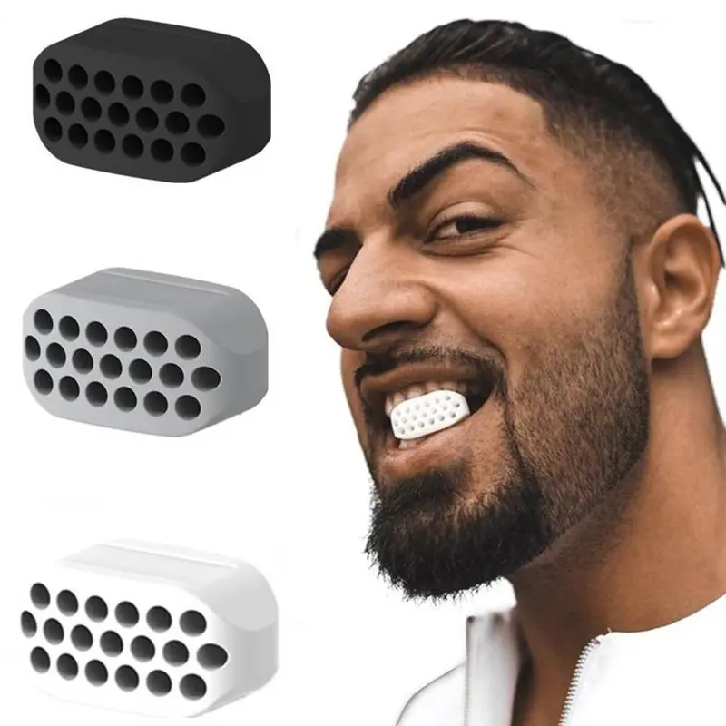 1X Jaw Exerciser Jawline Jawzrsize Trainer Latihan Bola Mengunyah