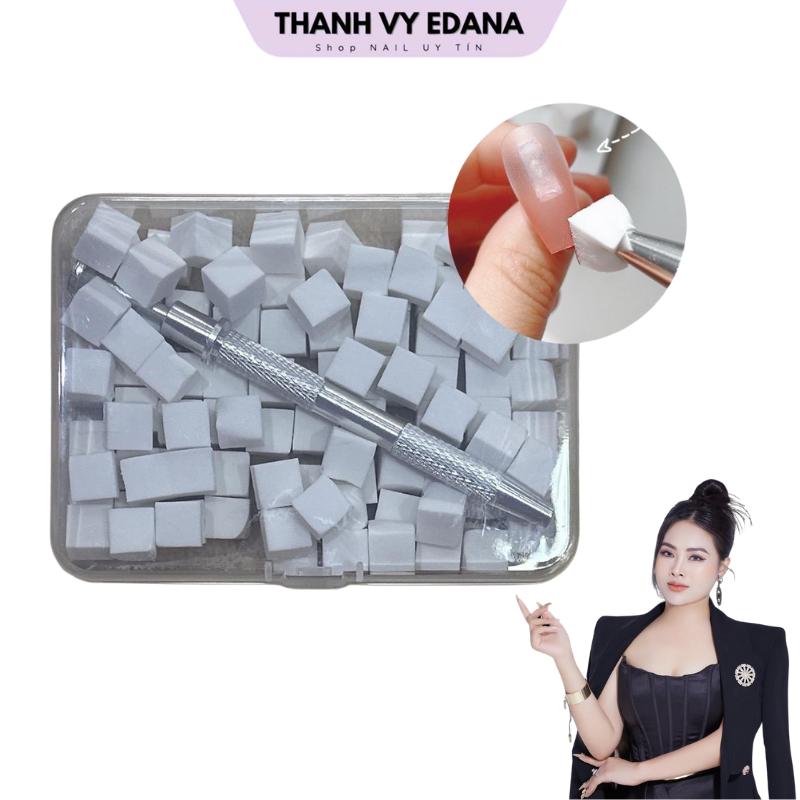 Mút dặm ombre làm nail kèm bút