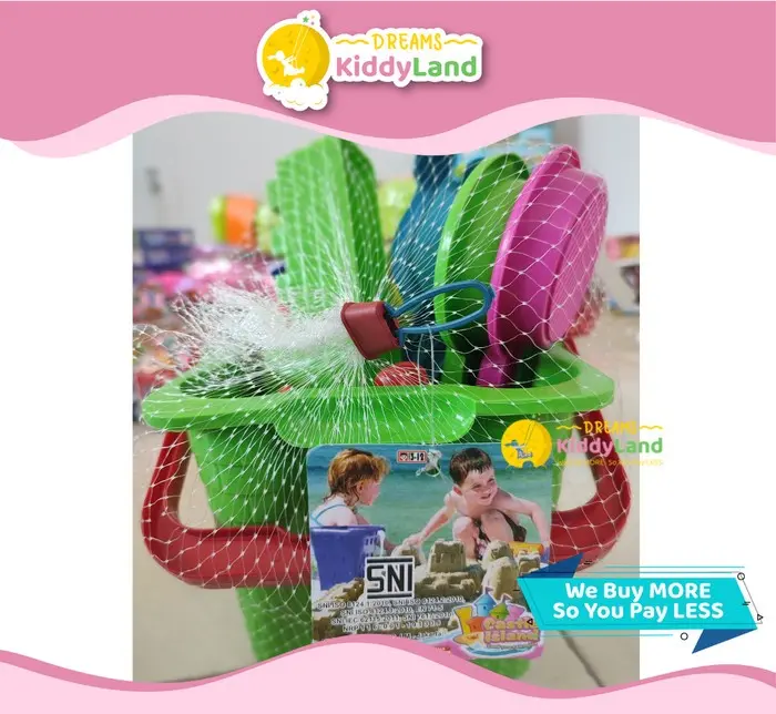 MAINAN ANAK TRUK PASIR / SAND CASTLE / CETAKAN PASIR BUCKET SKOP 1