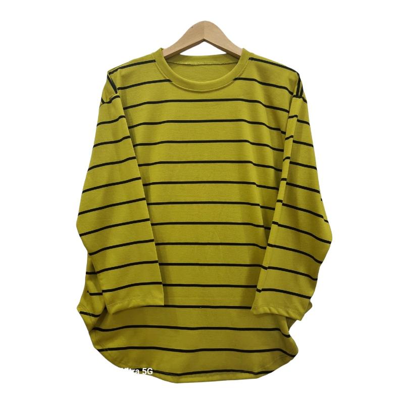 pakaian  wanita  kaos OVERSIZE Baju Atasan Motif  Oblong  Cewek  Dewasa Katun Dewasa Nyaman Santai 4