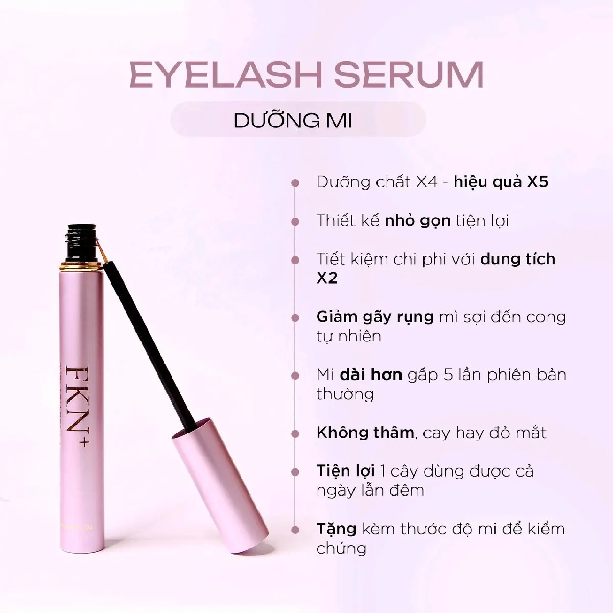 1 cây mi xinh FKN không thâm mắt phiên bản giới hạn tặng 1mặt nạ Collagen Hàn Quốc