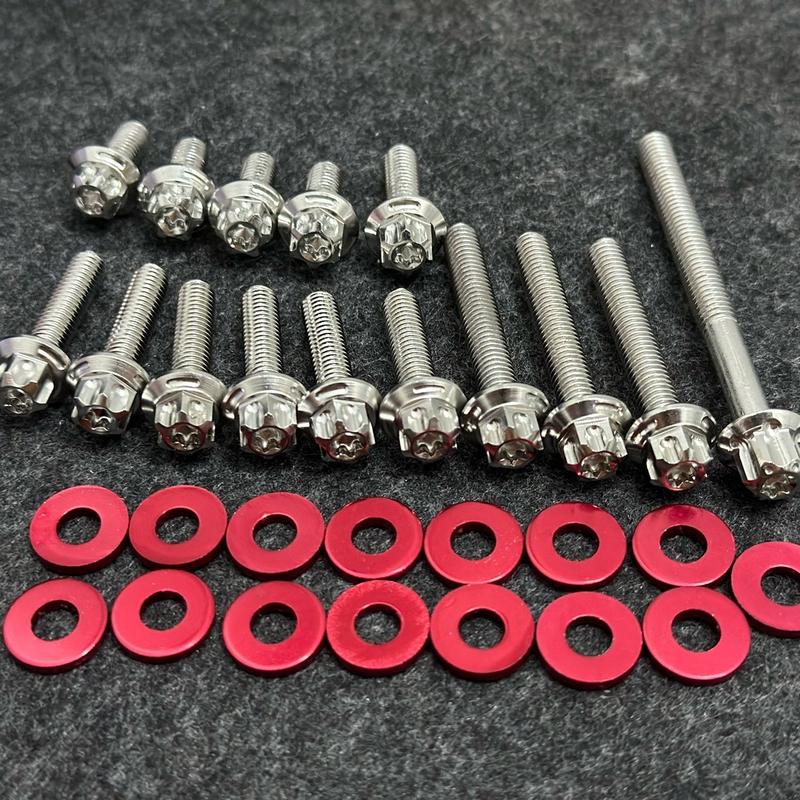 Combo ốc lốc máy salada dành cho vario, click,AB các đời tăng độ thẩm mỹ cao Phụ Tùng Inox Phụ Kiện Cao Su