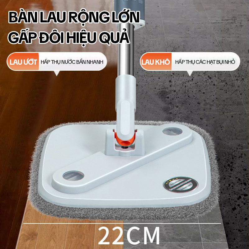 Cây Lau Nhà Thay Thế Dùng Cho Bộ Lau Nhà KITIMOP N08 (Không Bao Gồm Thùng Vắt)