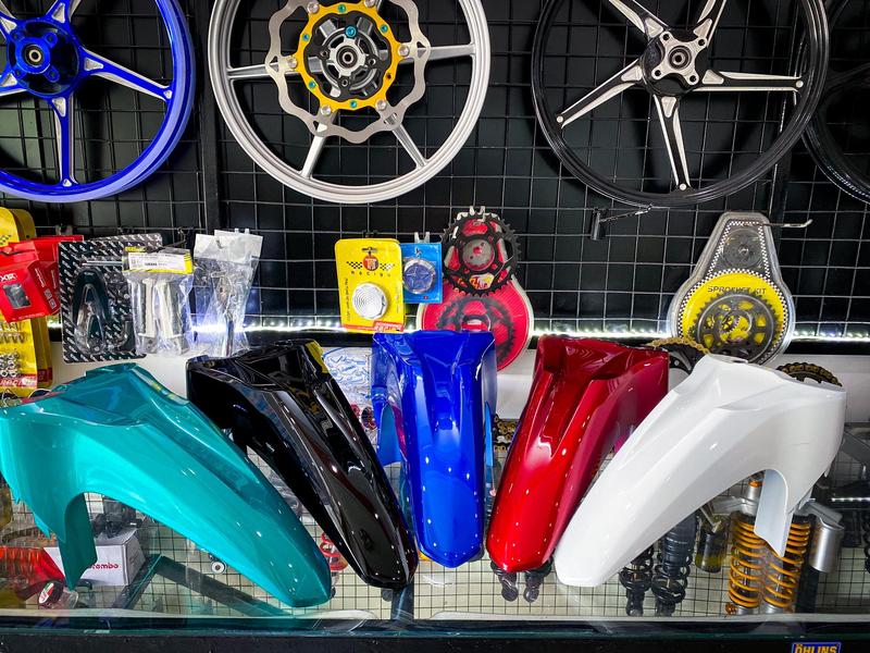 Dè Fi Chính Hãng YAMAHA đủ màu cho SIRIUS Phụ Kiện Phụ Tùng dè fi