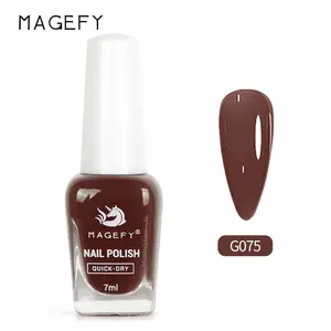 MAGEFY MGY8010-G075 Color Kutek Peel Off Muslimah Kutek Bisa Dikelupas Cat Kuku Bisa Untuk Sholat 8010 Nail Art