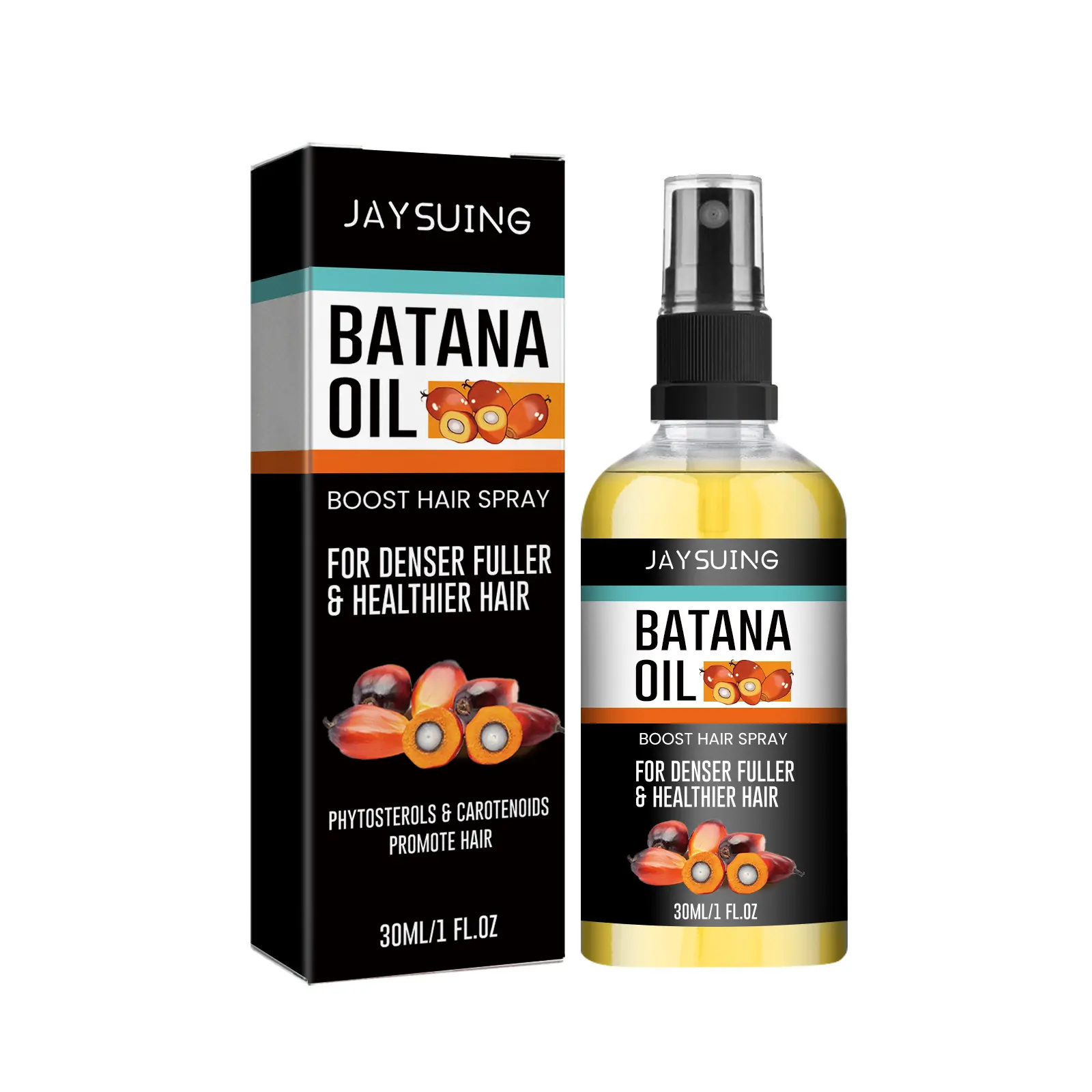 Jaysuing Batana Dense Hair Spray Scalp Deep Moisturizing Repair Hair Solid Hair Dense Hair Toughness