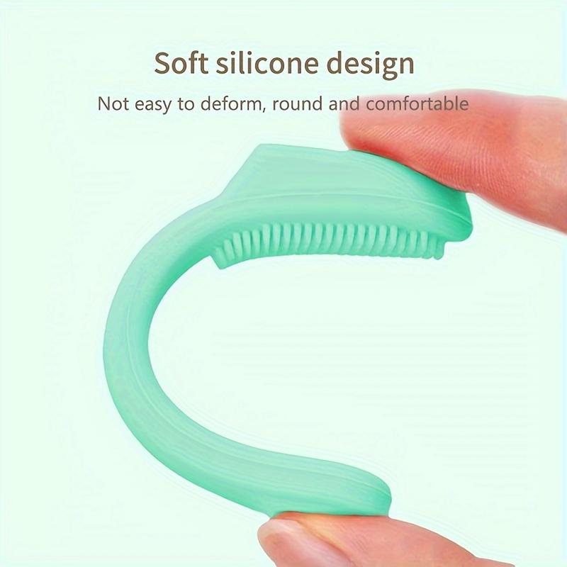 Product Introduction of 1/3pcs Soft Silicone Nose Brush Cleanses Face Removing Blackheads Cleaning Brush Nose Wing Cleaning Exfoliating Face Wash Brush Care Tool 3