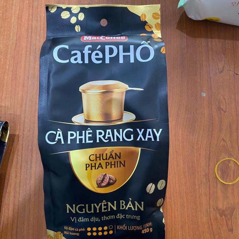 CÀ PHÊ PHỐ RANG XAY PHA PHIN 450G càphê