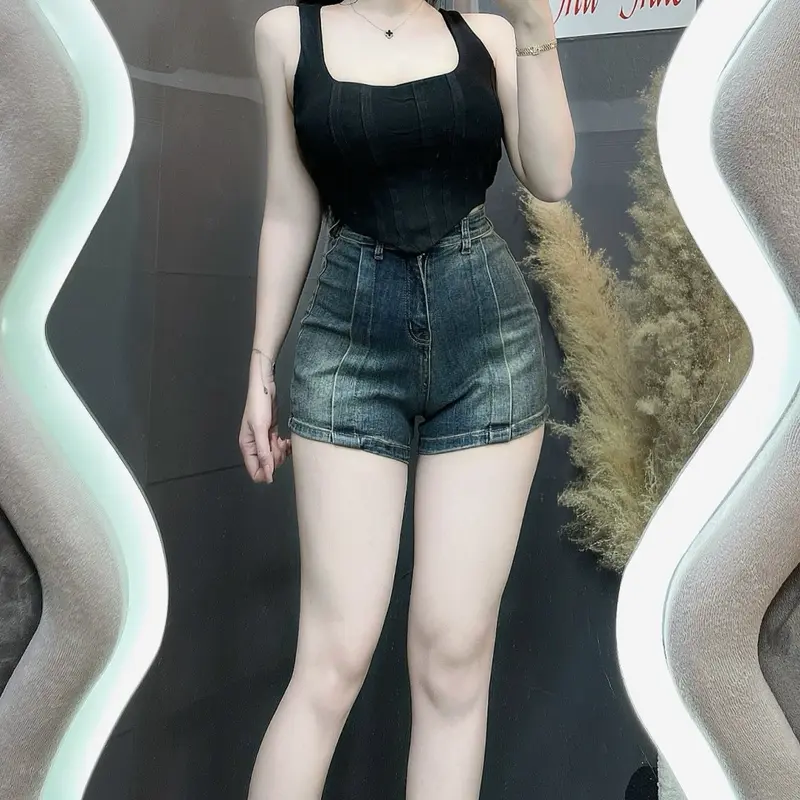 ÁO CROPTOP 2 DÂY BẢNG TO CÓ KÈM MÚT ĐỆM Nữ FOM NGẮN TRÊN RÚN 6
