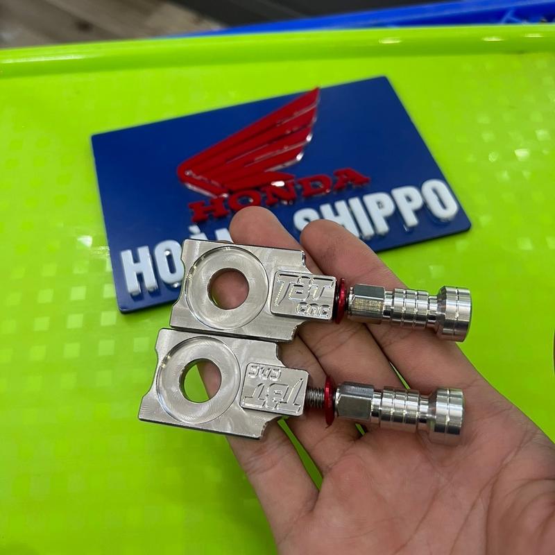 Bộ phụ kiện bát tăng sên CNC inox salaya gắn xe số