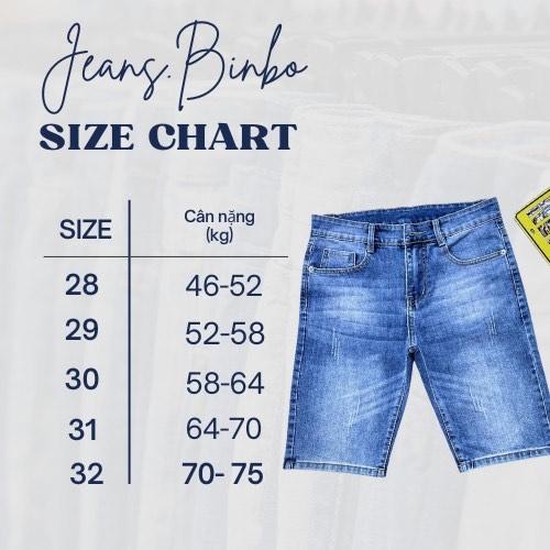 [M16] Quần Short Jeans Nam Màu Đen Kiểu Trơn -  Cotton co giãn, Menswear Pants Có Túi 6