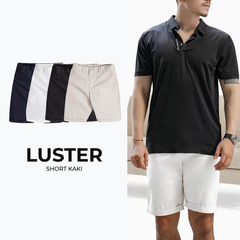 Quần Short Kaki Nam URBAN Menswear Quần lửng Có Túi Vải Kaki Cotton Cao Cấp, Mềm Mịn, Cạp Phối Chun Co Giãn, Basic Dễ Phối Đồ NO.2865