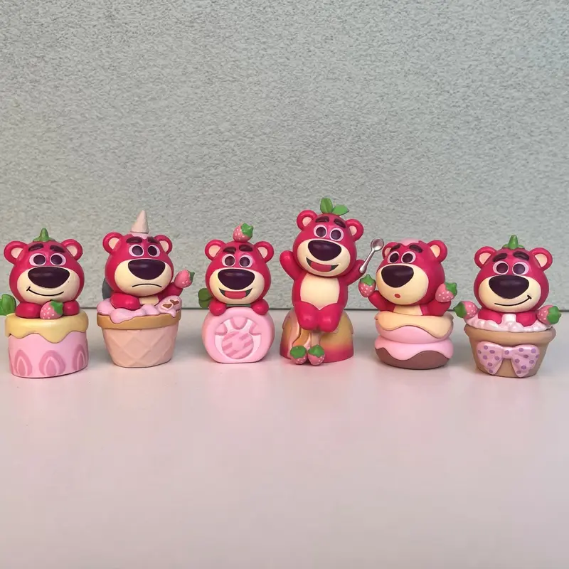 [Hàng Hot] Mô Hình Gấu Dâu 6-8cm Siêu Cute - GaGa Mô Hình Toy Đồ Chơi 6