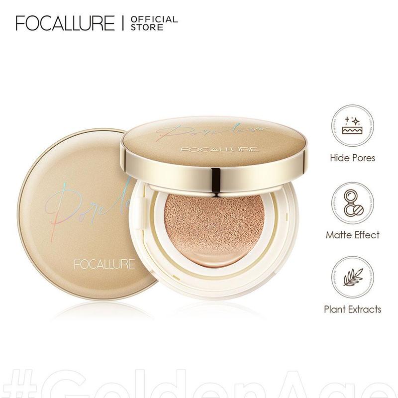 Kem Nền Đệm BB Không Lỗ Chân Lông, Focallure, Không Thấm Nước, Che Phủ Hoàn Toàn, Lớp Hoàn Thiện Lì Lâu Trôi, Mềm Mại, D9E7 3
