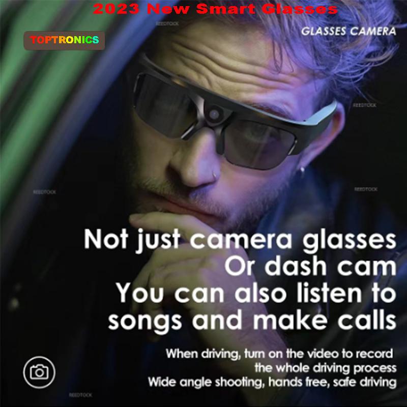 Outdoor Smart Glasses Audio Stereo Wireless Sport Sunglasses With Camera Running Cycling Listening to Music Bluetooth Headset - Image 5