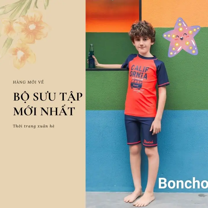 Đồ bơi bé trai szie đại từ 40-51kg - vải thun cao cấp chuyên dùng cho đồ bơi, độ co giãn Trang Phục Sport 5