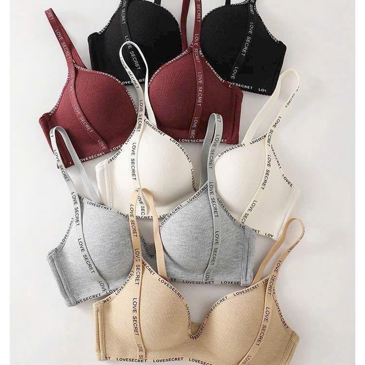 1025_ Áo lót, áo ngực Nữ Su Non cao cấp nâng đẩy không gọng, đệm vừa.