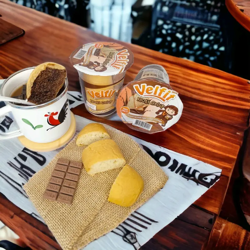 BestSeller 13Pcs VELFIT ROTI CELUP rasa Susu Cokelat untuk Sarapan Sehat 1