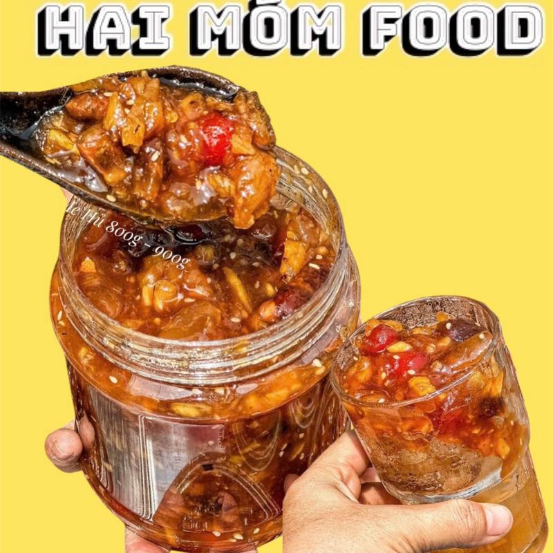   Hai Móm Food   COMBO 2 HỘP 1KG  Đá Me Hạt Cứng Rim Thơm Chùm Ruột & Hạt Đác Siêu Ngon Làm Nước Uống Giải Nhiệt  Tặng Kèm Đậu Phộng  