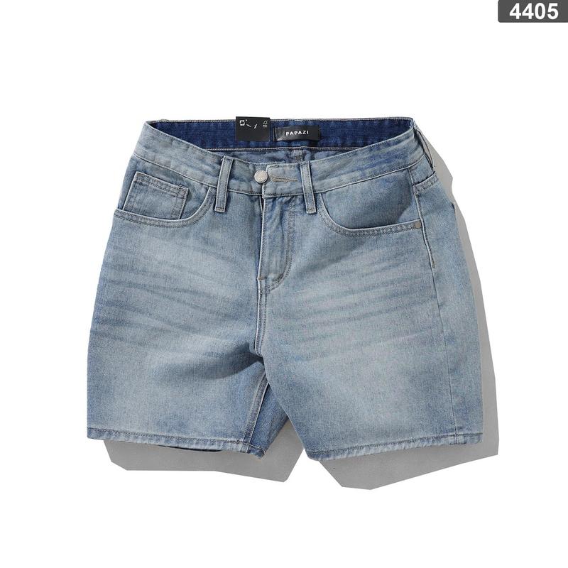 Quần short trên gối Mã_R4405, gam màu xanh, dễ phối đồ, phong cách cá tính - PAPAZI