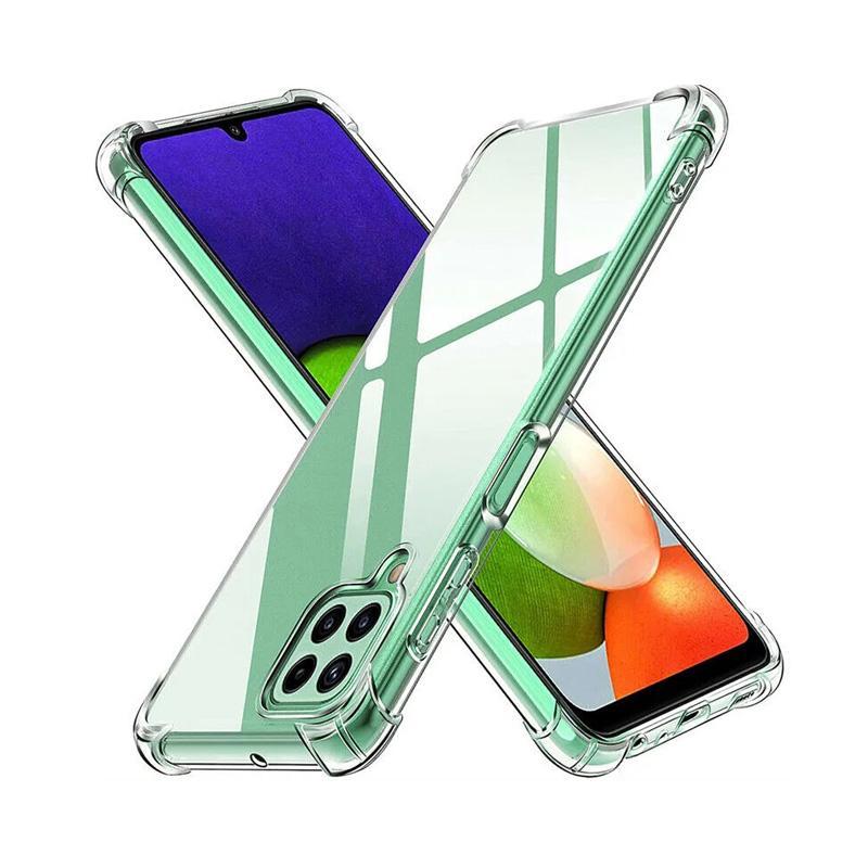 Ốp lưng trong suốt TPU cho Samsung Galaxy , A22, A52, A42, A32, 5G, A51, A02, A02S, A03S, Ốp Điện Thoạimềm chống sốc