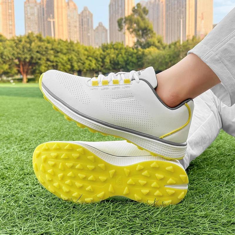 Product Introduction of Waterproof Golf Shoes Men Golf Sneakers Joggging Walking Footwears Male golf Gym Shoes 7