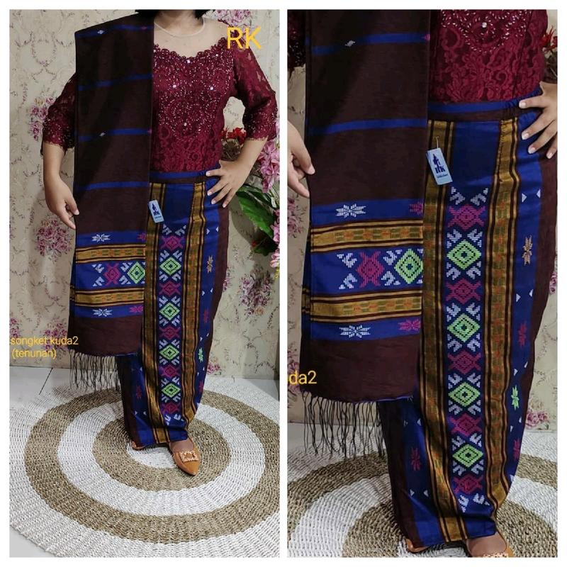 rok songket tenun kudakuda 2