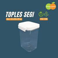 Gambar Golden Sunkist 1 PCS Toples Segi Food Grade – TSS 1198 / TST 1199 / TSP 1197 | Toples Kue Lebaran & Ramadhan Toples Jajan Snack Wadah Makanan Kering Tutup Rapat Kedap Udara - TSP 1197 dari Ratu dapur_NEW Kota Surabaya 5 Tokopedia