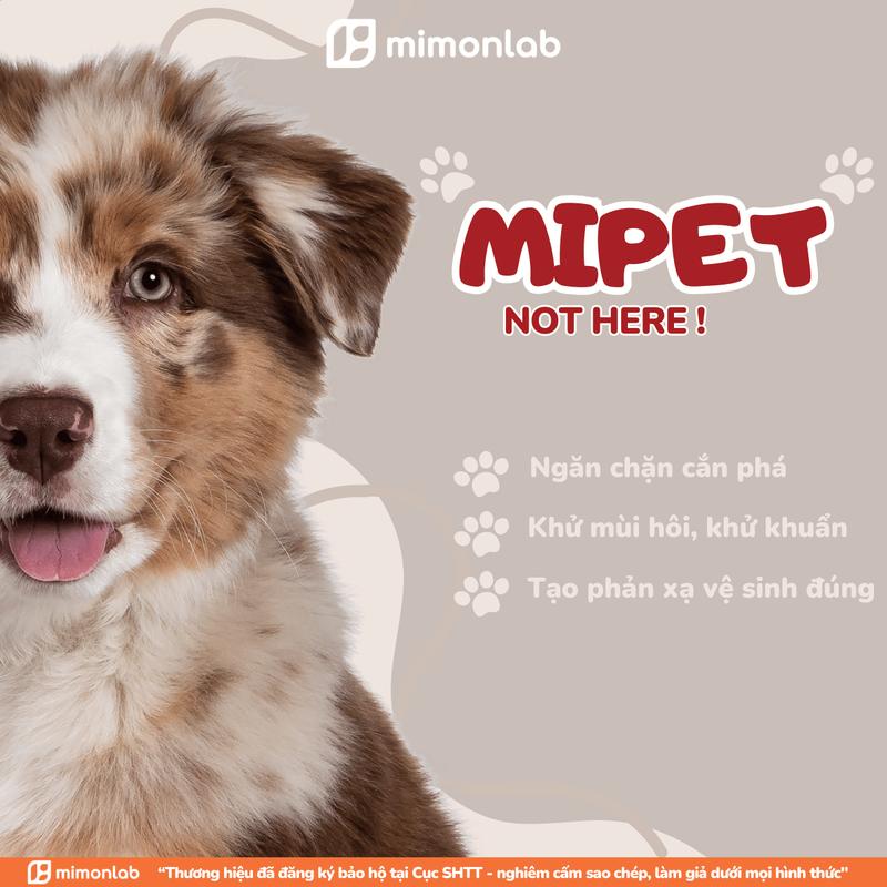 Xịt Thơm Tinh Dầu Xua Đuổi Chó MIPET NOT HERE ! Chai 100ml, Xịt Phòng Ngăn Chó Cắn Phá, Phóng Uế Sai Chỗ Chai 100ml 4