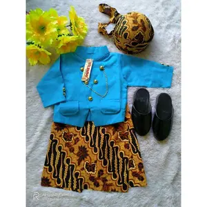 BESKAP/BASOFI/SURJAN BAYI DAN ANAK WARNA BIRU MUDA NYAMAN TIDAK GERAH FREE BLANGKON