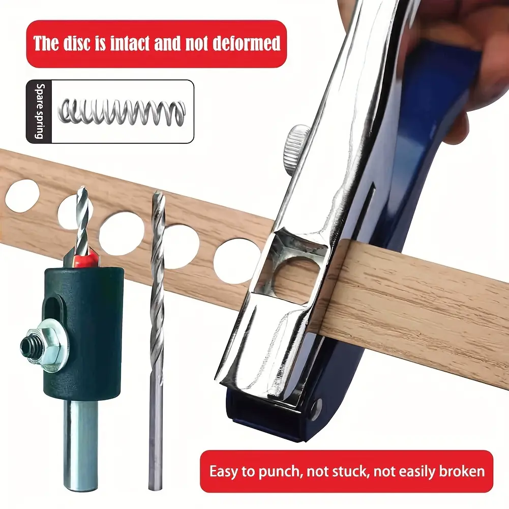 Handheld Hole Puncher for 8/10mm Holes