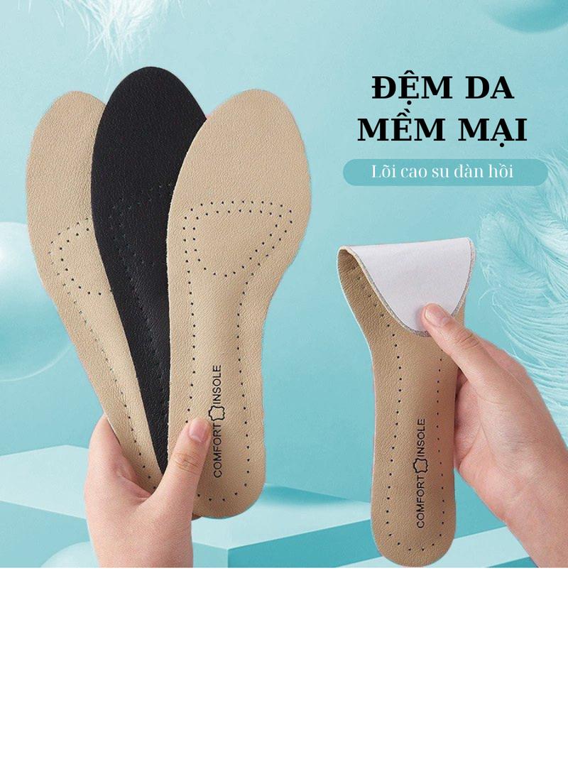 Product Introduction of Lót Giày Nữ Da Bò Thật MINSU M4030 Miếng Dán Lót Giày Cao Gót Bằng Da Bò Thấm Hút Mồ Hôi, Chống Trượt Dành Cho Nữ Leather 10