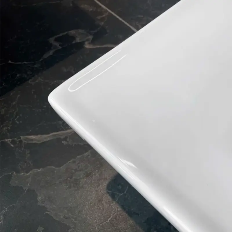 L.Hệ Freeship Mặt lavabo sứ Yamato nhiều kích thước men sứ Aqua phủ Ceramic kháng khuẩn - Bảo hành 10 năm 3