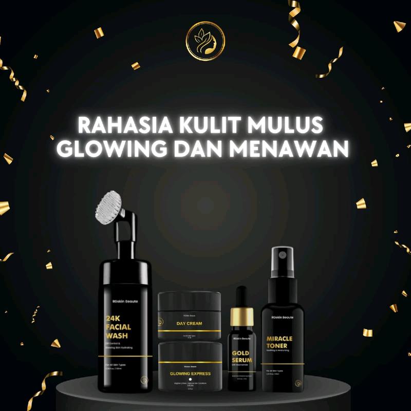 RG SKIN GLOWING EXPRESS BEAUTY Facial Mencerahkan Wajah Melembutkan Perawatan Memudarkan Memutihkan Muka 6