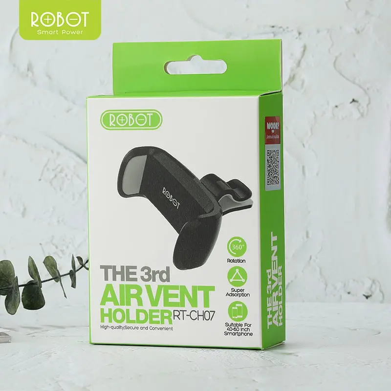 Car Holder Robot RT-CH07 Holder HP AC Mobil Air Ventilation Car Stent - Garansi Resmi 1 Tahun 7