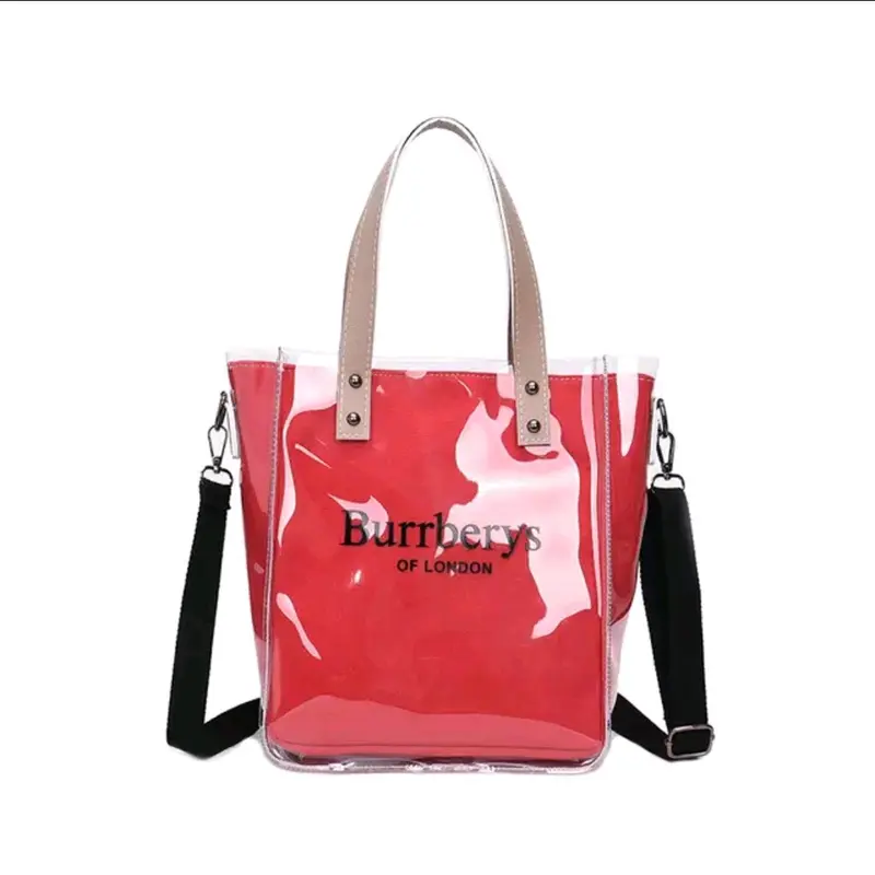 Tas Selempang Wanita Handbag PVC Transpaaran 2