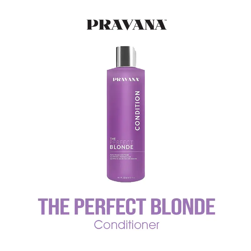 Pravana The Perfect Blonde Shampoo & Conditoner (Purple Shampoo / Silver Shampoo) Share in Jar 3