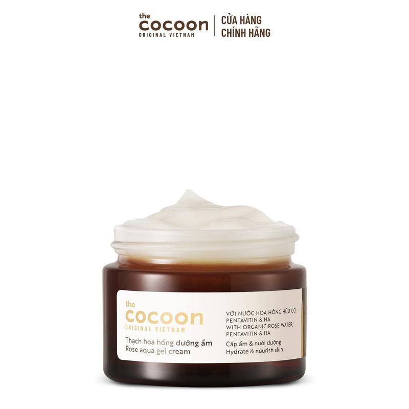 Thạch hoa hồng dưỡng ẩm kem dưỡng ẩm Cocoon cấp ẩm & nuôi dưỡng 30ml