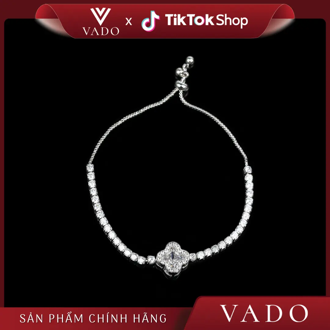 [LIVE - LẮC HOA ĐÁ BẠC] Lắc hoa đá màu bạc,HỢP KIM XI BẠC S925 phong cách nữ tính nhẹ nhàng