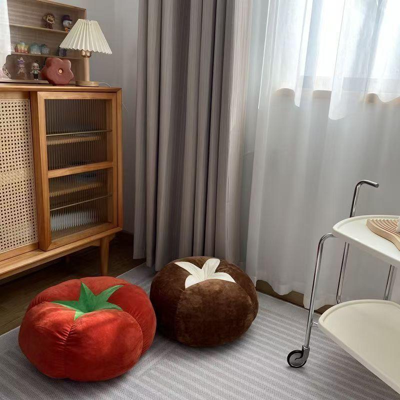 Đệm Sàn Nhồi Bông Cà Chua, Cùng Phong Cách Như Xiaohongshu, Búp Bê Sáng Tạo, Gối Sofa Phòng Khách Quà Sinh Nhật, Được Thu Thập Bởi 14k Người, Năm 2025 1