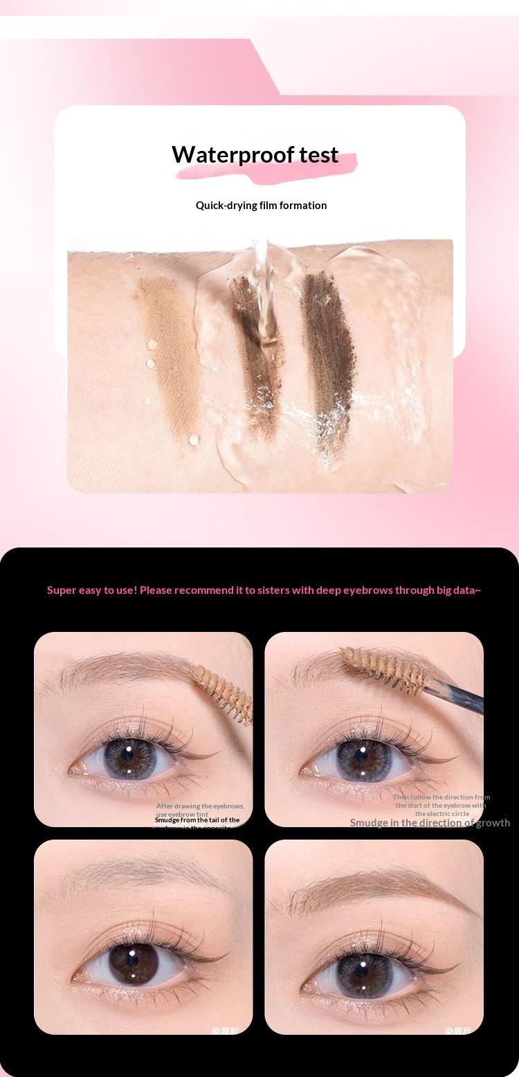 Pomade Alis Waterproof – Alis Tebal Cepat! Anti Keringat,Tahan Lama,Alis Natural Coklat