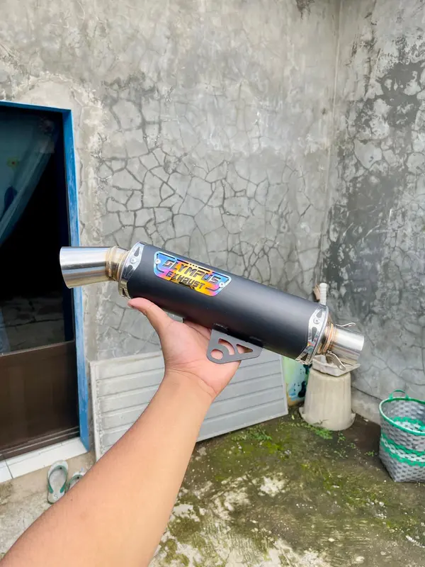 Knalpot samlong all matic vario nmax aerox beat mio scoppy 4