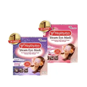 MegRhythm Steam Eye Mask Lavender Rose - Masker Mata Penghangat Relaksasi Mata Lelah Capek Bepergian