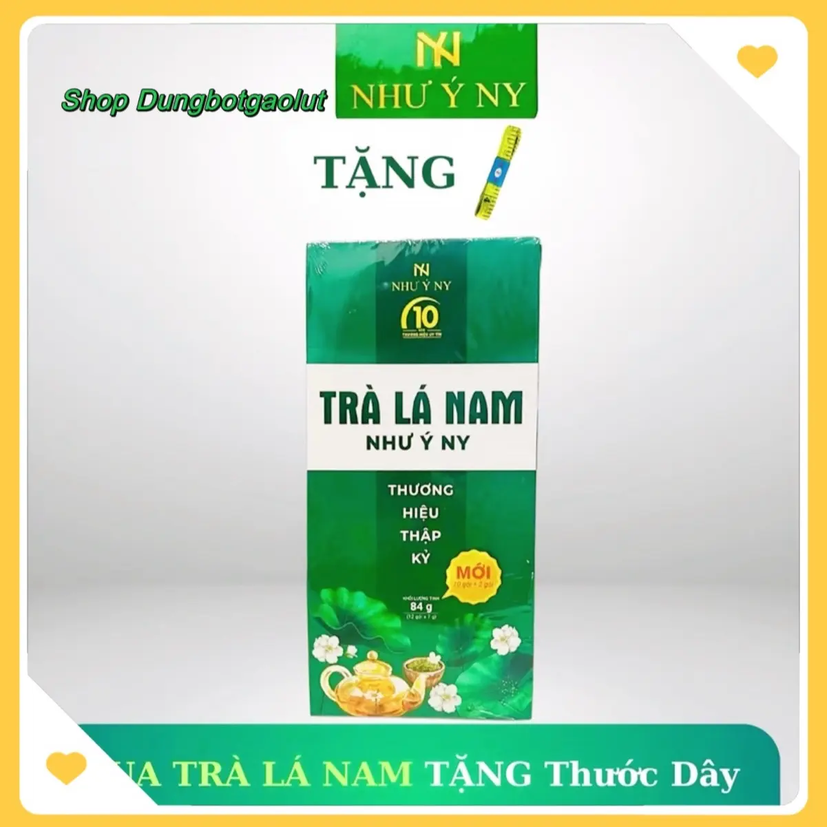 Trà Lá Nam Như Ý Ny (12 túi lọc) túi  trà