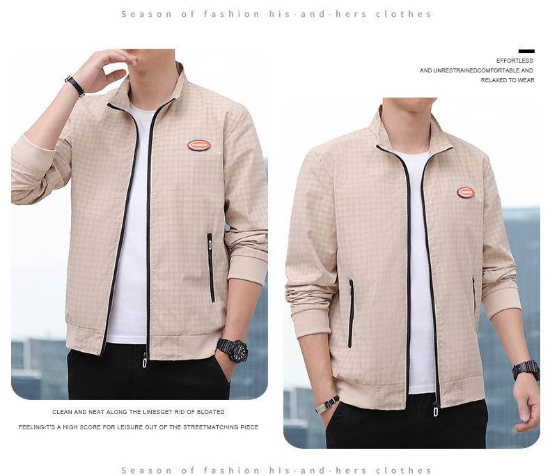 Product Introduction of Áo Khoác, Nam, Thích Hợp Cho Nam Thanh Niên Và Trung Niên, Phong Cách Mùa Thu, Cổ Chân Đế, Thường Ngày, Baita Đơn Giản, Hàng Nhà Máy Bán Buôn, Thích Hợp Cho Nhân Viên Cũ Xã Hội, Sản Xuất Tinh Tế Đảm Bảo Chất Lượng 18