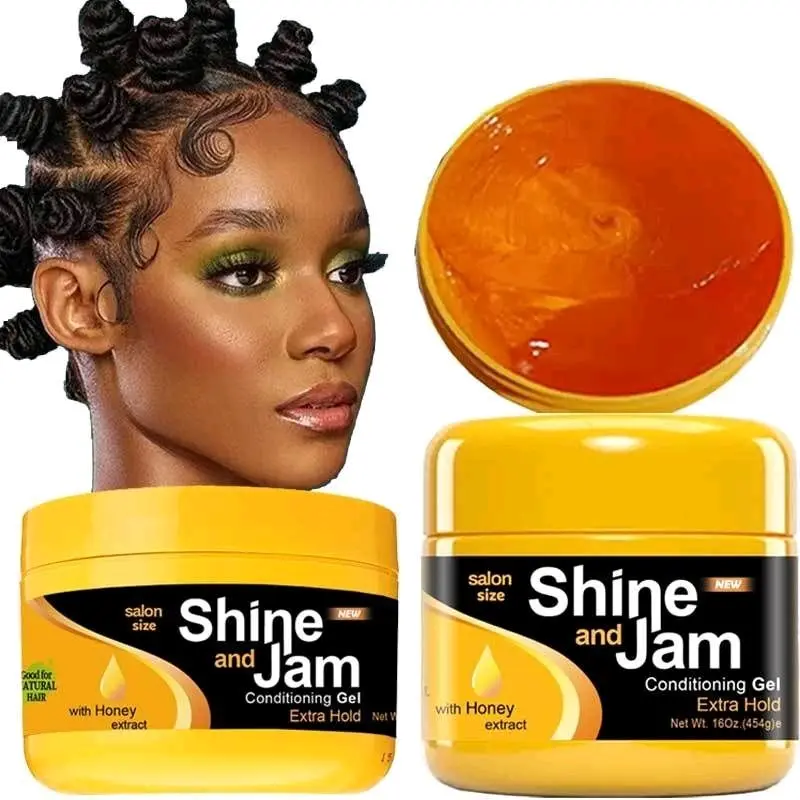 Ampro Shine 'n Jam Conditioning Gel with Honey Extract 227g